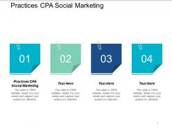 Practices cpa social marketing ppt powerpoint presentation summary gallery cpb