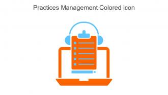 Practices Management Colored Icon In Powerpoint Pptx Png And Editable Eps Format