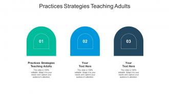 Practices strategies teaching adults ppt powerpoint presentation summary portrait cpb