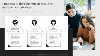 Practices To Develop Human Resource Management Strategy