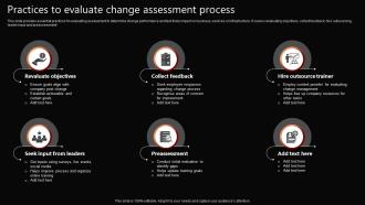 Practices To Evaluate Change Assessment Process
