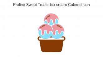 Praline Sweet Treats Ice Cream Colored Icon In Powerpoint Pptx Png And Editable Eps Format