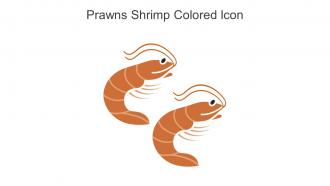 Prawns Shrimp Colored Icon In Powerpoint Pptx Png And Editable Eps Format