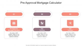 Pre Approval Mortgage Calculator In Powerpoint And Google Slides Cpb