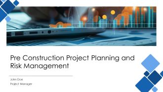 Pre Construction Project Planning And Risk Management PPT Designs AT