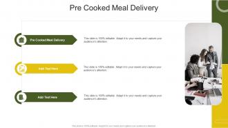 Pre Cooked Meal Delivery In Powerpoint And Google Slides Cpb