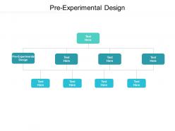 Pre experimental design ppt powerpoint presentation styles vector cpb