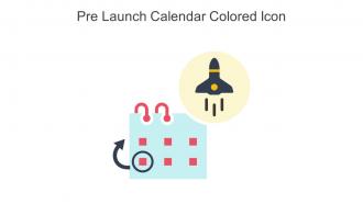 Pre Launch Calendar Colored Icon In Powerpoint Pptx Png And Editable Eps Format