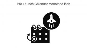 Pre Launch Calendar Monotone Icon In Powerpoint Pptx Png And Editable Eps Format