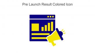 Pre Launch Result Colored Icon In Powerpoint Pptx Png And Editable Eps Format