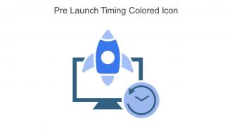 Pre Launch Timing Colored Icon In Powerpoint Pptx Png And Editable Eps Format