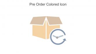 Pre Order Colored Icon In Powerpoint Pptx Png And Editable Eps Format