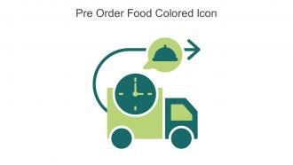 Pre Order Food Colored Icon In Powerpoints Pptx Png And Editable Eps Format