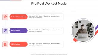Pre Post Workout Meals In Powerpoint And Google Slides Cpb