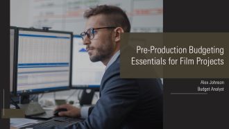 Pre Production Budgeting Essentials For Film Projects PPT Outline AT