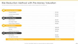 Pre revenue startup valuation powerpoint presentation slides