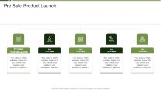 Pre Sale Product Launch In Powerpoint And Google Slides Cpb