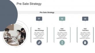 Pre Sale Strategy In Powerpoint And Google Slides Cpb