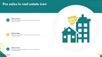 Pre Sales In Real Estate Icon