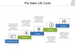Pre sales life cycle ppt powerpoint presentation portfolio visual aids cpb