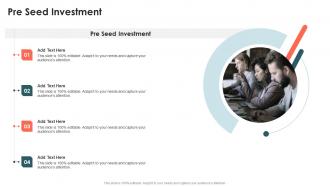 Pre Seed Investment In Powerpoint And Google Slides Cpb