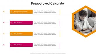 Preapproved Calculator In Powerpoint And Google Slides Cpb