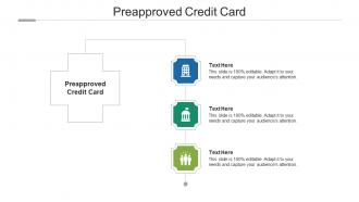Preapproved credit card ppt powerpoint presentation file structure cpb