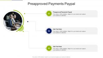 Preapproved Payments Paypal In Powerpoint And Google Slides Cpb