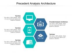 Precedent analysis architecture ppt powerpoint presentation ideas cpb