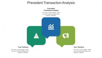 Precedent transaction analysis ppt powerpoint presentation model summary cpb