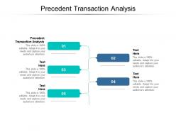 Precedent transaction analysis ppt powerpoint presentation show backgrounds cpb