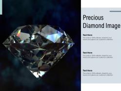 Precious diamond image