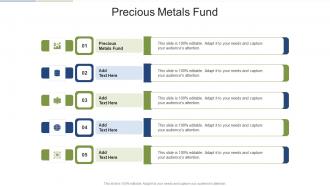 Precious Metals Fund In Powerpoint And Google Slides Cpb