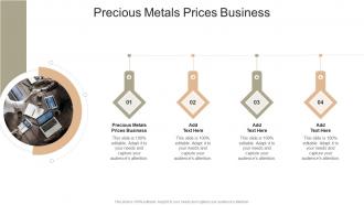 Precious Metals Prices Business In Powerpoint And Google Slides Cpb