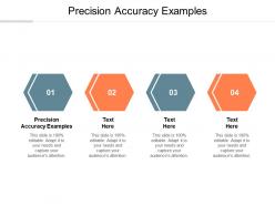 Precision accuracy examples ppt powerpoint presentation styles slideshow cpb