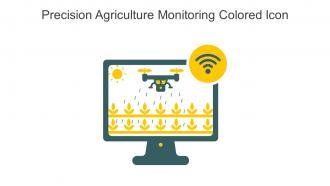 Precision Agriculture Monitoring Colored Icon In Powerpoint Pptx Png And Editable Eps Format