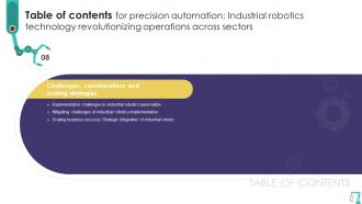Precision Automation Industrial Robotics Technology Revolutionizing Operations Across Sectors RB Ideas Slides