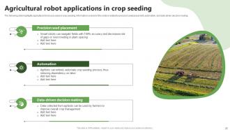 Precision Farming System For Environmental Sustainability Powerpoint Presentation Slides IoT CD V Ideas Graphical