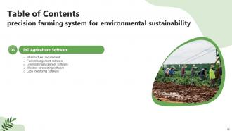 Precision Farming System For Environmental Sustainability Powerpoint Presentation Slides IoT CD V Customizable Captivating