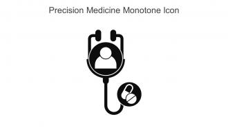 Precision Medicine Monotone Icon In Powerpoint Pptx Png And Editable Eps Format