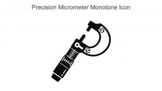Precision Micrometer Monotone Icon In Powerpoint Pptx Png And Editable Eps Format
