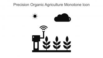 Precision Organic Agriculture Monotone Icon In Powerpoint Pptx Png And Editable Eps Format