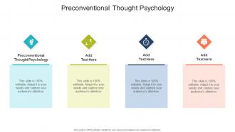 Preconventional Thought Psychology In Powerpoint And Google Slides Cpb
