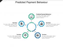 Predicted payment behaviour ppt powerpoint presentation infographic template master slide cpb