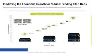 Predicting the economic growth for nutanix funding pitch deck