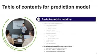 Prediction Model Powerpoint Presentation Slides Pre-designed Graphical