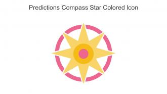 Predictions Compass Star Colored Icon In Powerpoint Pptx Png And Editable Eps Format