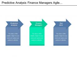 Predictive analysis finance managers agile overview healthcare management strategies cpb