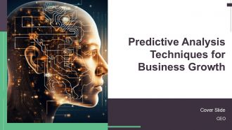 Predictive Analysis Techniques For Business Growth Strategies PPT Example AT
