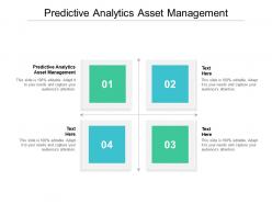 Predictive analytics asset management ppt powerpoint presentation file picture cpb